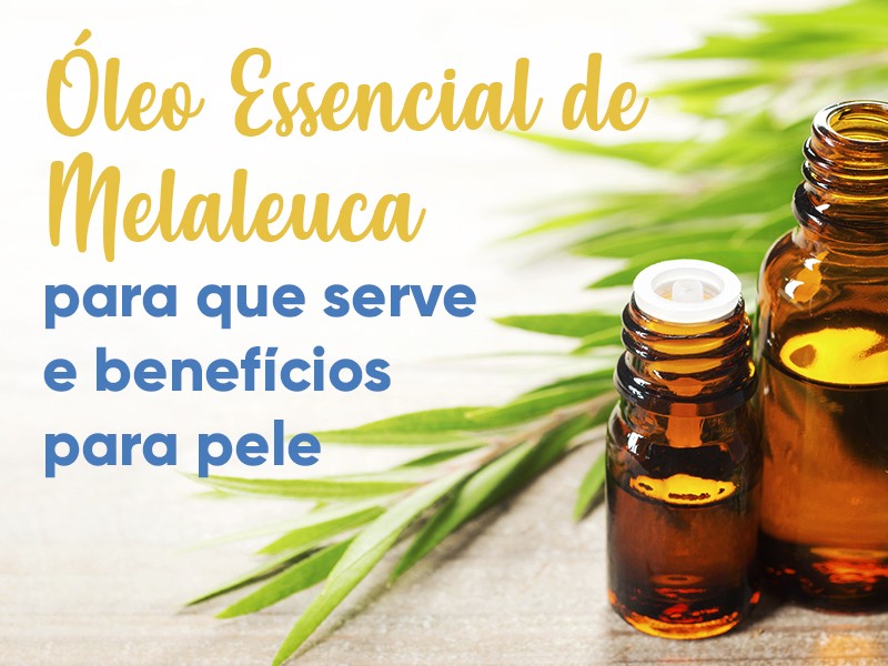 Óleo Essencial de Melaleuca ou Tea Tree: para que serve e benefícios para pele